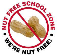 Nut Free School Zone, We're nut free!