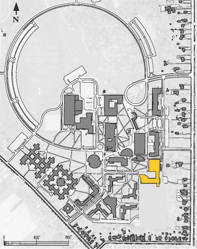Campus Map with Site