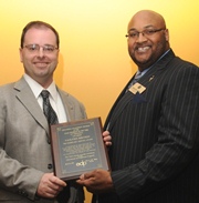 Exemplary Service Award went to Facilities Services - Kevin Cloos, Director