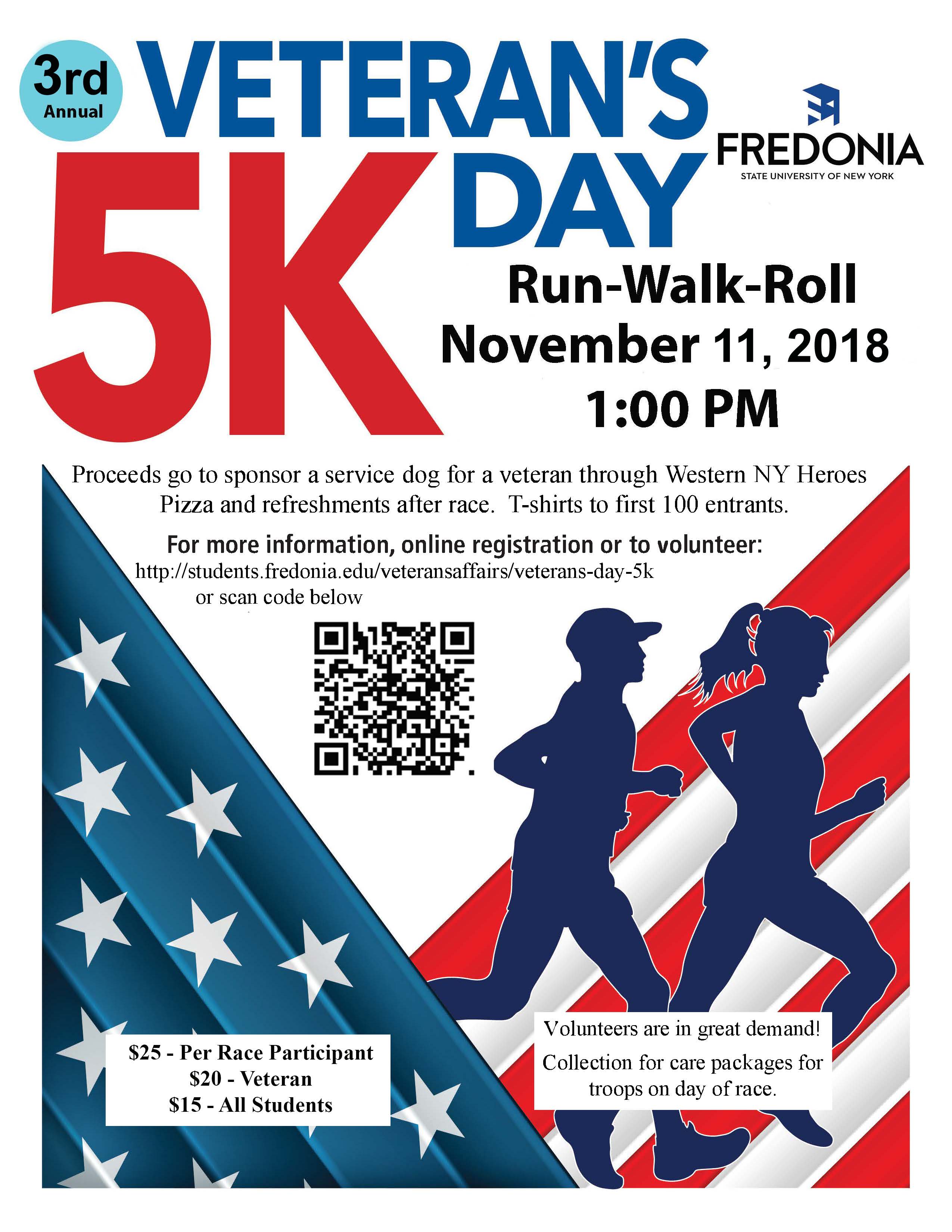 veterans day 5k | fredonia.edu