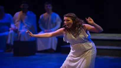 School of Music 's Opera Dido Aeneas performance 