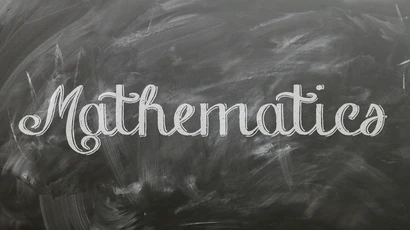 math teacher degree, math education, math teacher program, math teacher major, The word "mathematics" written on a blackboard, teacher certification