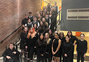 Fredonia High School choir