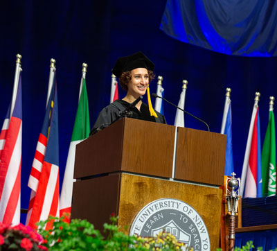 Commencement speaker Lynne T. Ruda