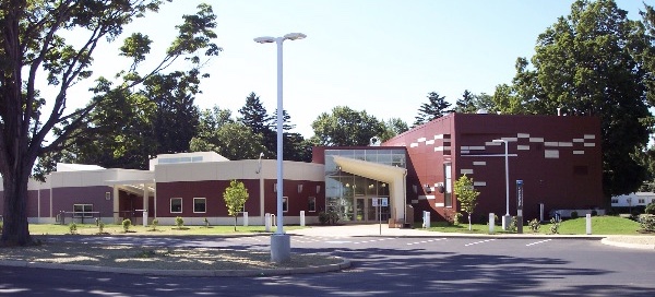 Wide pic of CCCC from the parking lot
