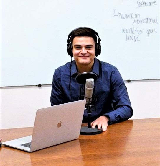 Headshot of intern Braden