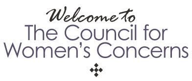Welcome to the Council for Women's Concern