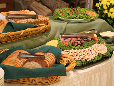 Catering spread