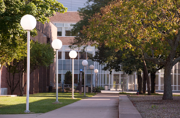 Sunny day at SUNY Fredonia