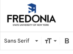 Paste Fredonia logo