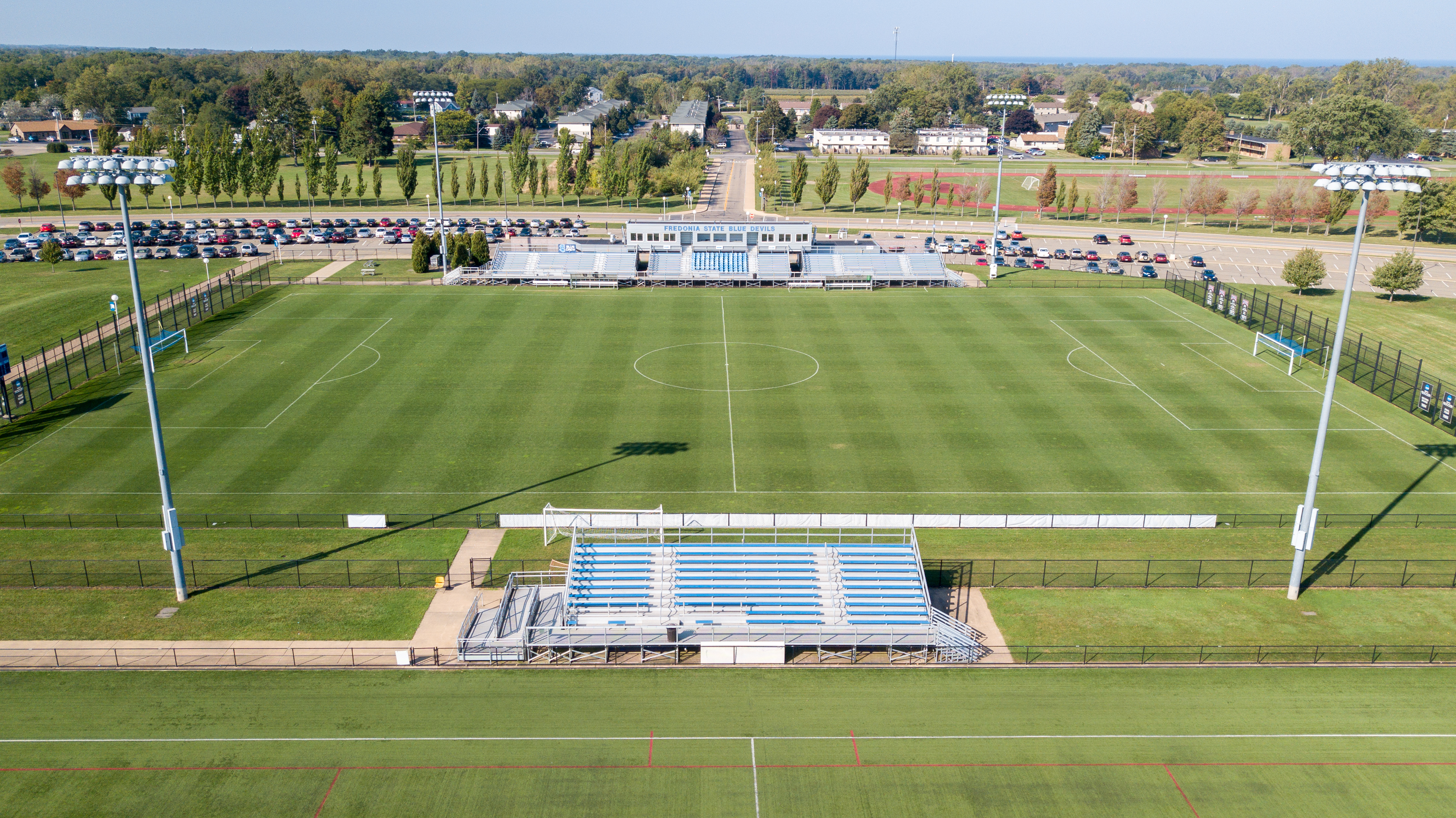 University Stadium grass field