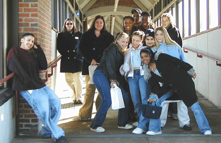 upward bound group photo