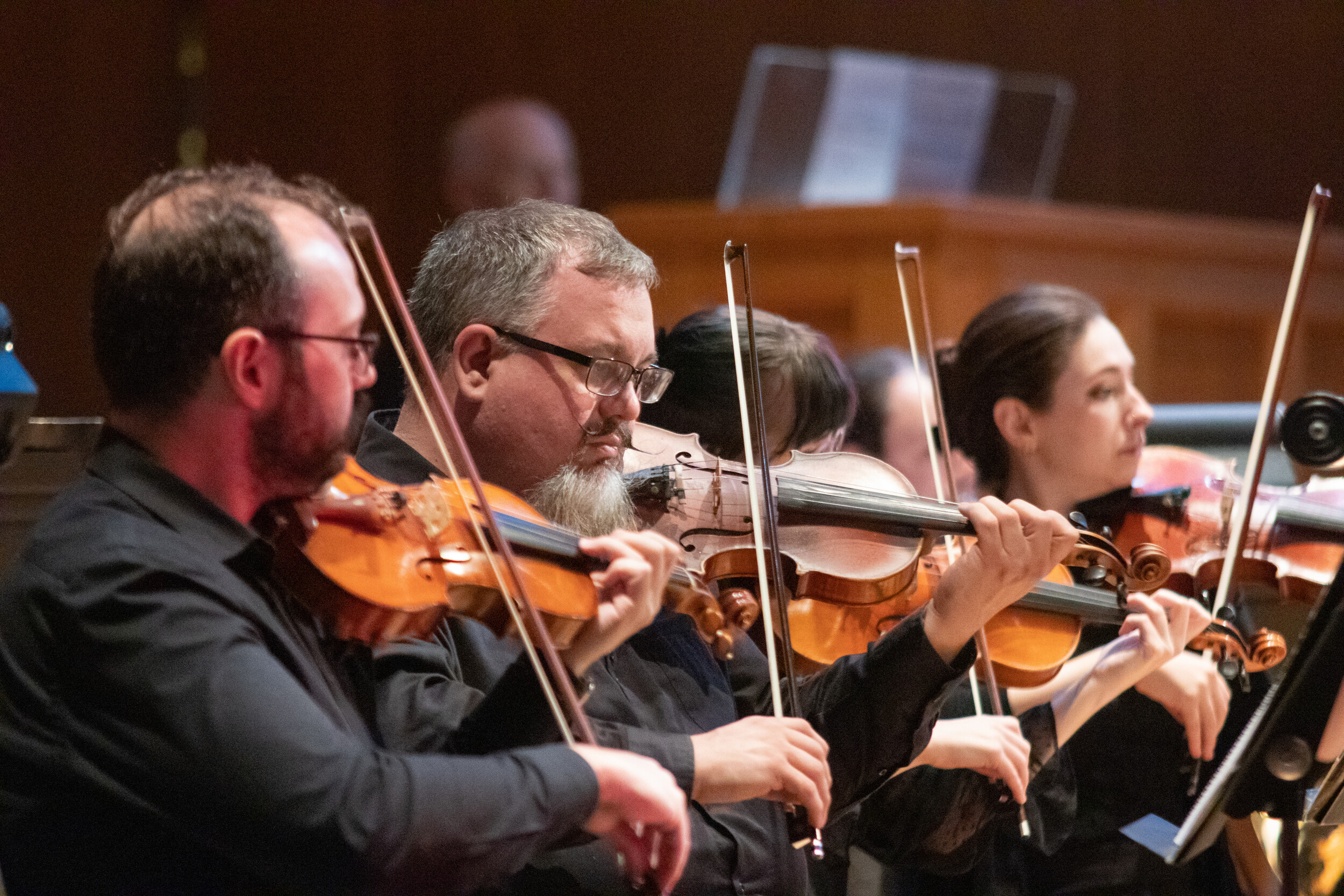 WNYCO violin section