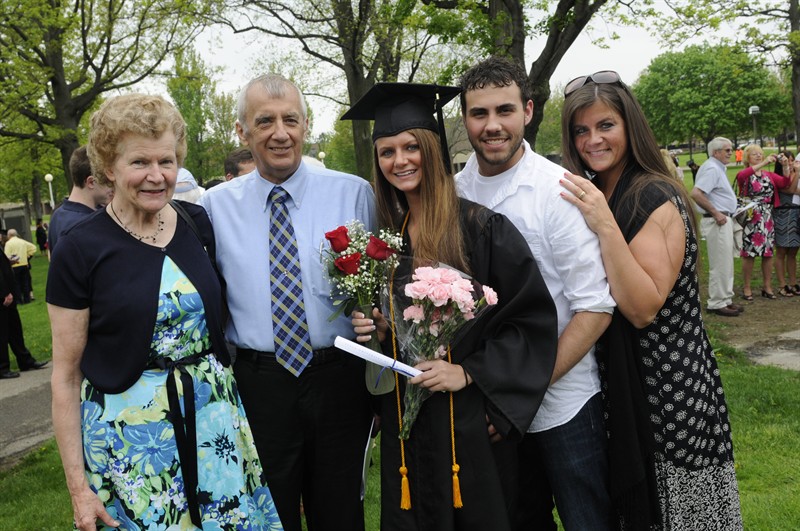 Graduate with Family