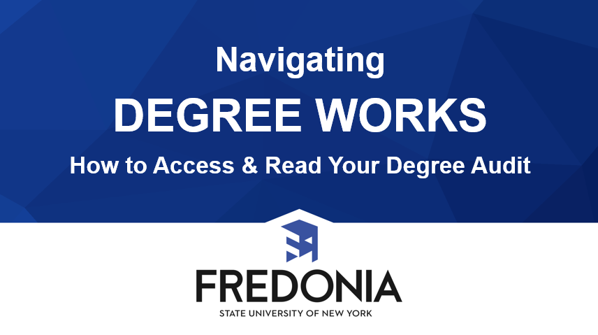Navigate DegreeWorks