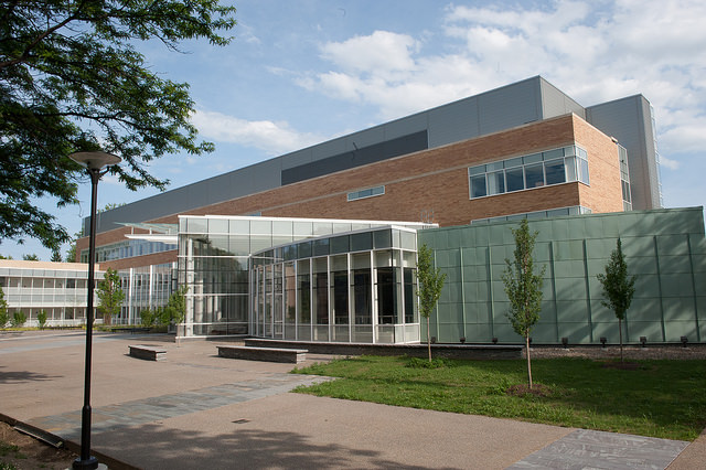 Science Center view from the quad