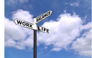 Work-Life Balance Sign