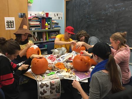 pumpkin carving a