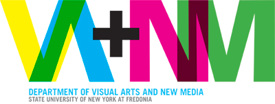 Visual Arts and New Media Department Logo
