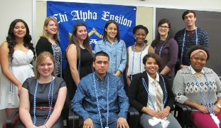 XAE Alpha Mu Chapter Induction