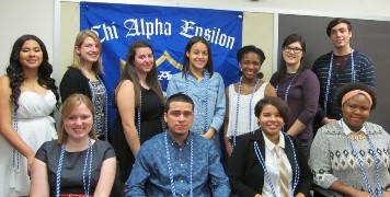 2015 Chi Alpha Epsilon Induction