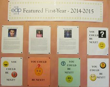 Featured First-Year Bulletin Board
