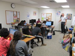 EOP counselor Dan Smith and EOP JEWEL Peer Advisors