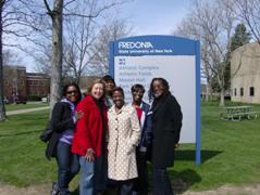 Reunion events on Saturday started with a tour of the campus - April 30, 2011