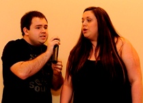 EOP Students Provde Musical Entertainment - Glenn & Erica
