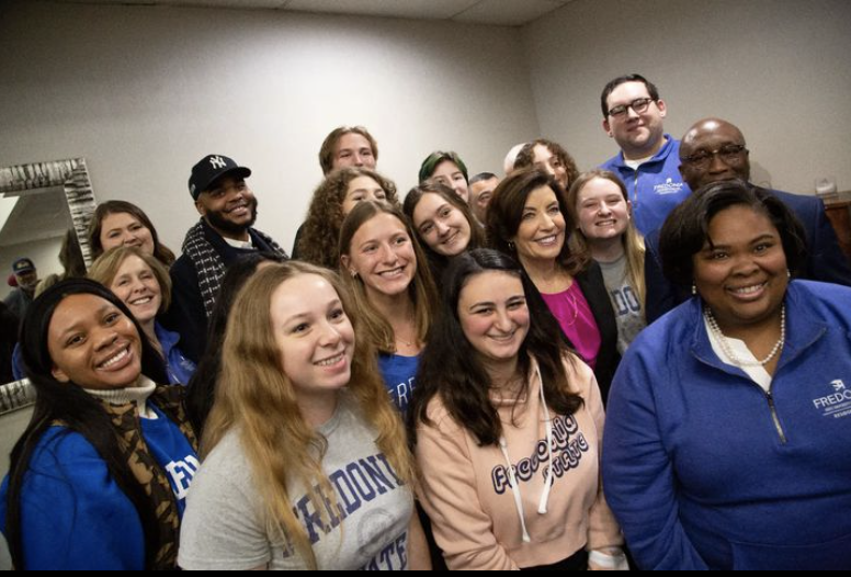 Honors students meet Governor Hochul (Jan. 23, 2023)