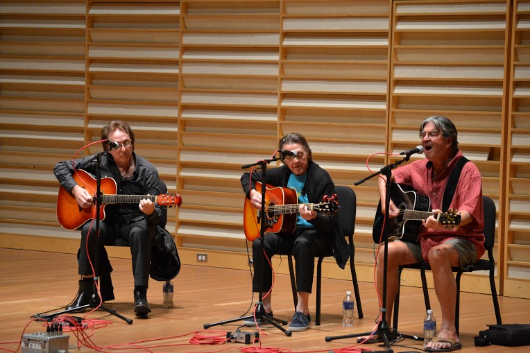 Denny Laine, Joey Molland and Terry Sylvester 