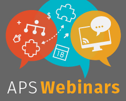 APS career webinars
