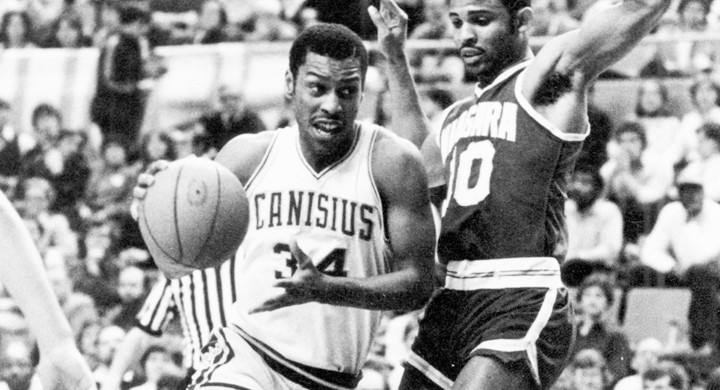 Philip Seymore as a Canisius College player
