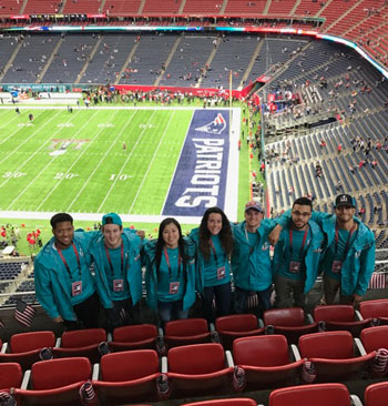 A 'super' time for Sport Management students at Super Bowl LI