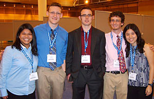 Fredonia participants at the ACS meeting