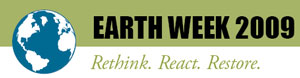 Earth Week 2009 logo