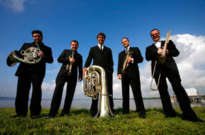 The Seraph Brass Quintet shared another incredible performance 
