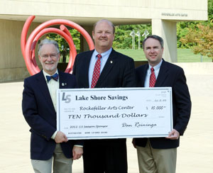 Lake Shore savings supports Rockefeller Arts Center