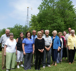 Class of 1959 and windmill