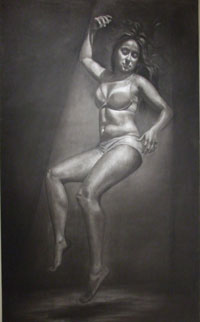 Charcoal Work by Maribel Avila