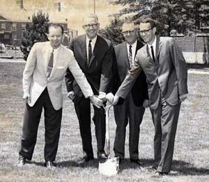 Jewett Hall groundbreaking