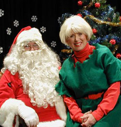 Santa and Elf Holly