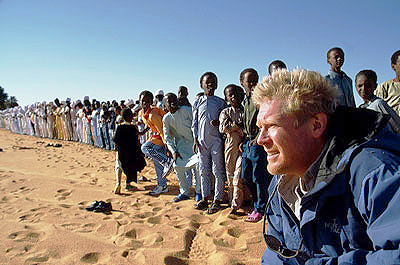 Spencer Wells in Africa