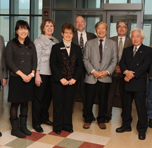 Japanese visit Tech Incubator