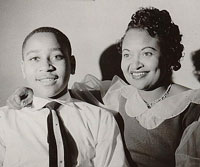 Emmett Till and mother