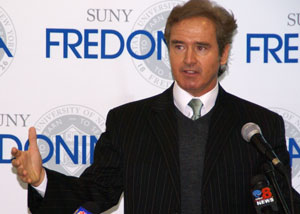 Congressman Brian Higgins at SUNY Fredonia