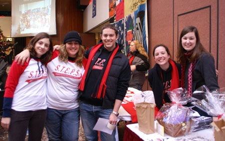 Aids Walk volunteers