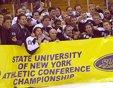 The championship banner
