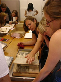 At the Women's Library in London, England