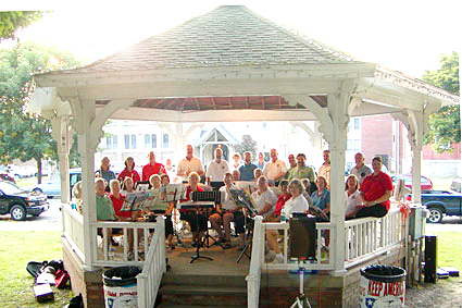 New Horizons Band in Gazebo